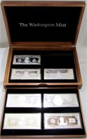(7) .999 SILVER 4 ozt CURRENCY SILVER BARS