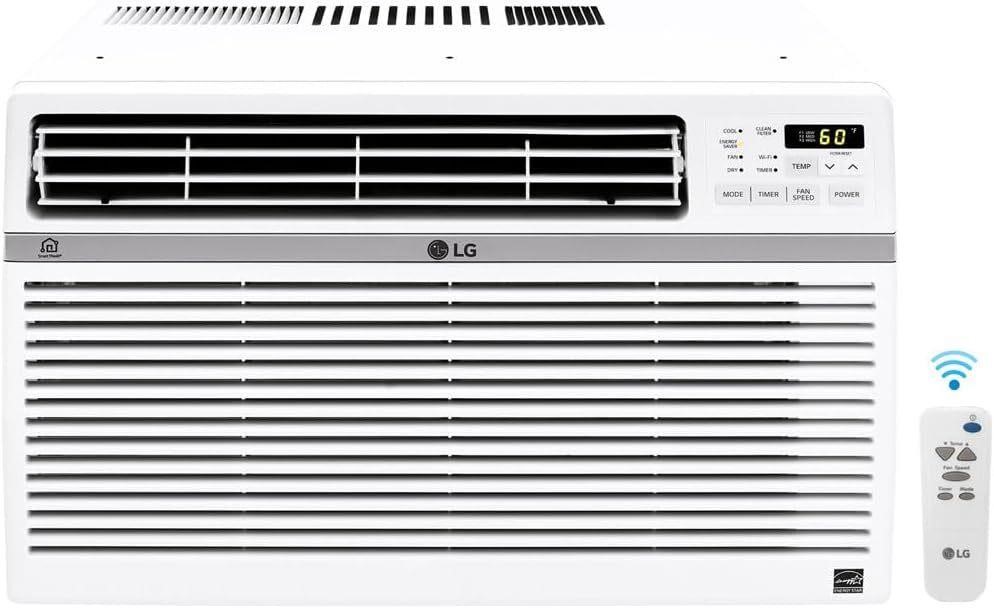 LG 15 000 BTU Smart Window AC  115V  White