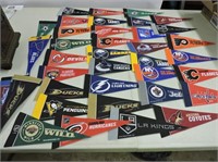 Miniature NHL Banners