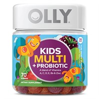 OLLY Kids Multi + Probiotic Multivitamin Gummies B