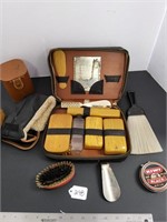 Vintage Shoe Shine Items