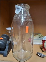 1 Pt. Larrimore Seaford ,Del. Milk Bottle