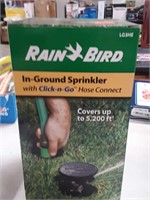 Rain Bird in ground sprinkler