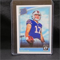 Josh Allen 2018 Panini Optic #154 rookie reprint