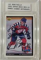 Robitaille Autographed Card