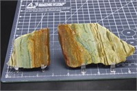 Ocean Breaker Jasper (canada), 2 Pieces, 5oz