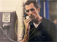 The Fighter Christian Bale signed movie photo. GFA
