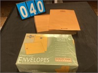 100 count 9x12 envelopes
