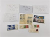 Large collection of 1953 US postage stamps, includ
