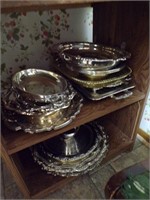 Silverplate Platters lot