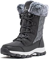 HOBIBEAR Women's Snow Boots Anti-Slip...