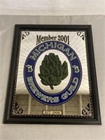 Michigan Brewers Guild Frame Mirror 17.5"x21.5”