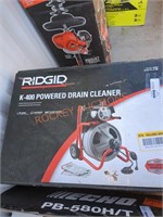 RIDGID k400 powered drain cleaner