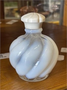Vintage 1940's Wrisley Glass Perfume Bottle