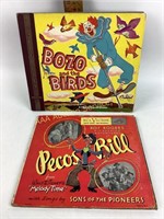 Bozo and The Birds Vinyl Record Reader and Book,