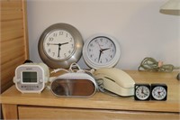 Clocks & Telephone