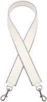 Crossbody-strap Faux Leather Shoulder-strap Bead
