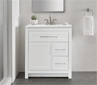 31 in. W x 19 in. D x 35 in. H  Bath Vanity