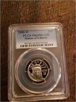 2000 W $25 Platinum Coin PCGS PR69
