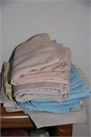 Lot of pastel pillowcases