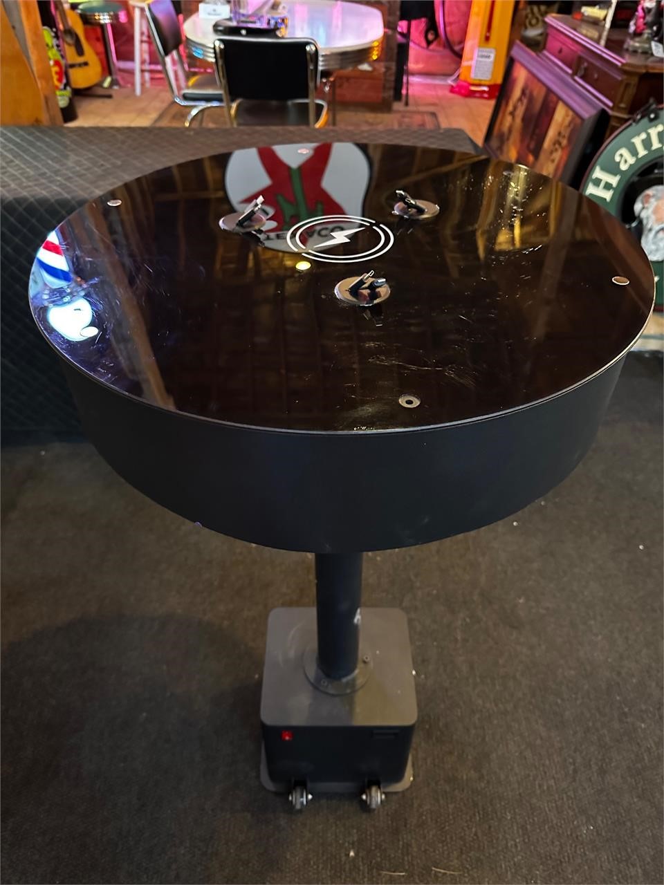 Cell Phone Charging Station Bar Table
