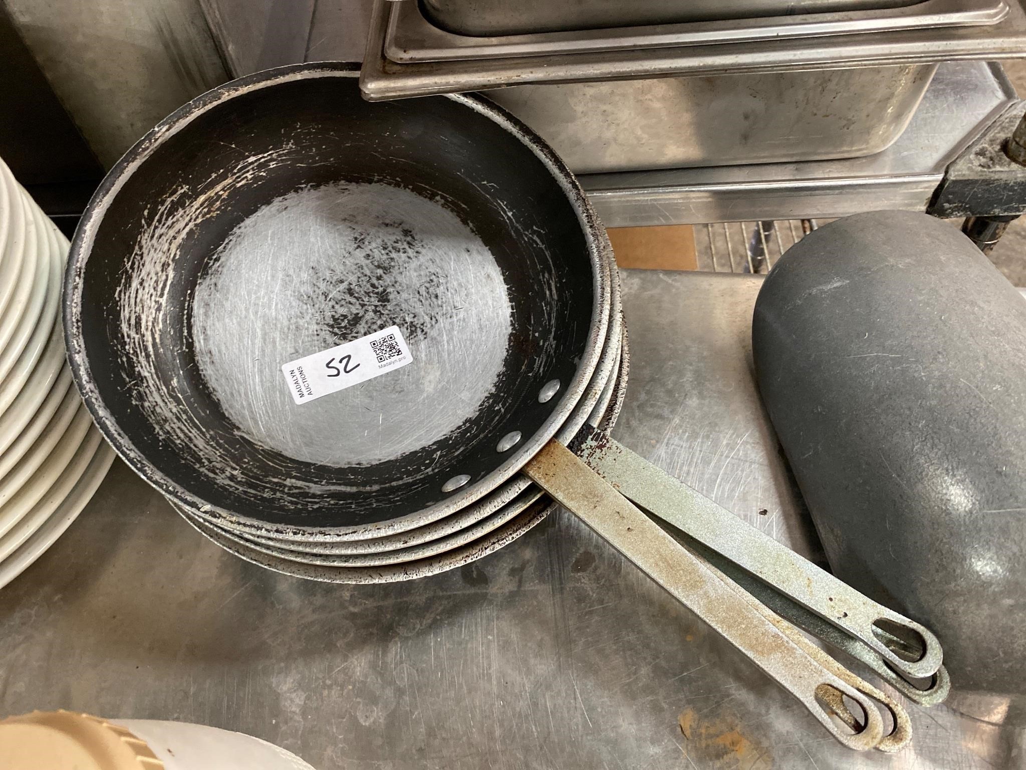 4 10" Fry Pans