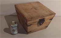 Lockable Wooden Storage Box