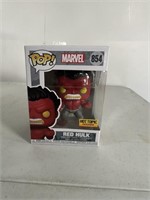 RED HULK FUNKO POP 854 MARVEL HOT TOPIC EXCLUSIVE