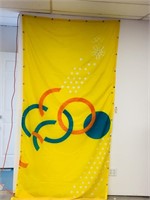 8 ft. 1988 Calgary opening ceremony banner