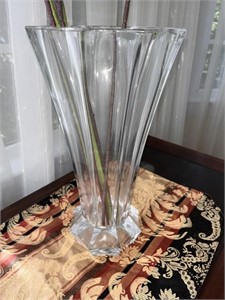 Vintage Mikasa Lead Crystal Vase
