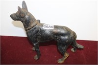 Cast Iron Dog Door Stop