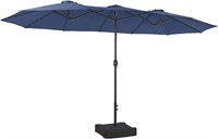 15ft Large Patio Umbrellas with Base Included