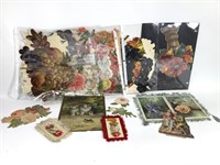 Victorian Silk Fringe Cards & Scrapbook Cut Outs