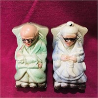 Vintage Plastic Salt & Pepper Shakers