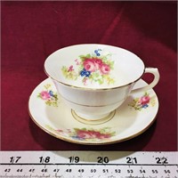 Duchess Bone China Teacup & Saucer
