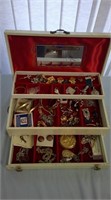 jewelry box and contents