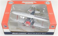 * NIB Beechcraft D17 Bud Light Airplane Bank