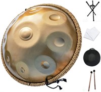 Handpan drum in D Minor 9 Notes 22 inches
