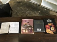 Set Of Music Books Including Basic Adult Piano