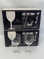 Grand Vin Savoie Wine Glasses.