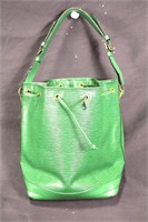 Louis Vuitton Green Noe Shoulder Bag