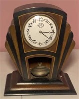 Antique "National Magnetic Clock Co." Deco Clock