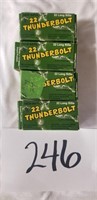 Thunderbolt 22 Shells-3 full, one has 24 shells