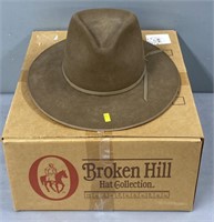 2 Hats Lot Collection & Box Western Interest