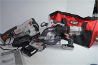 Porter Cable Cordless Tools w/ Batteries & Charger
