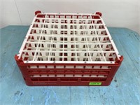 49 Compartment Champagne Dishwasher/Storage Rack