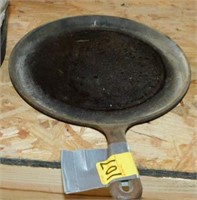 Lodge USA 90G Cast Iron 10 1/2" Flat Skillet