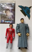 2 Star Trek Figures