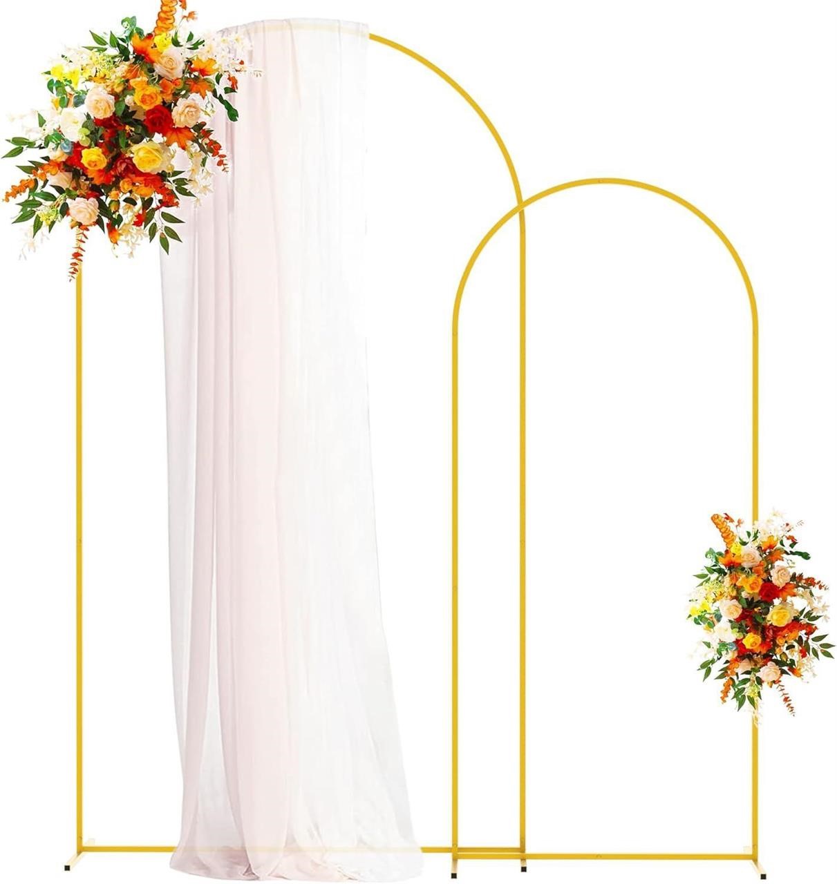 $90 Metal Arch Backdrop Stand Gold Arch Stand