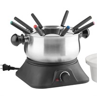 TRUDEAU 3 IN 1 ELECTRIC FONDUE SET  WITH MISSING